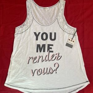 SOLD——NWT PJ salvage Tank top